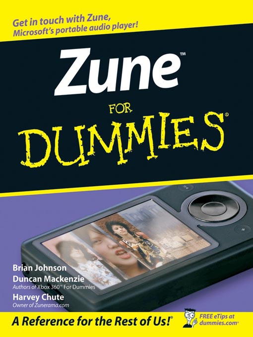 Cover image for Zune For Dummies